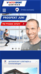 Mobile Screenshot of intersport-gaertner.de